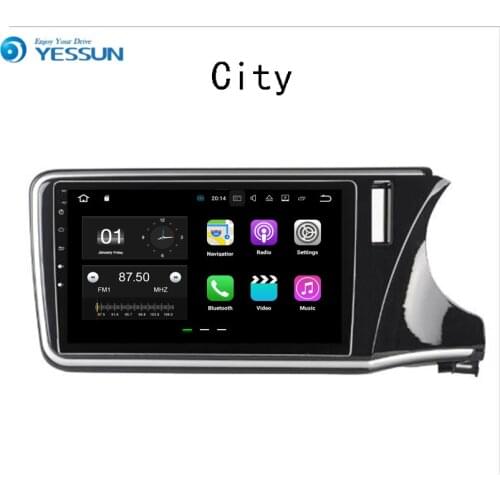 YESSUN For Honda City 2014~2017 Car Navigation GPS Android HD Touch Screen Audio Video Radio Stereo Multimedia Player No CD DVD