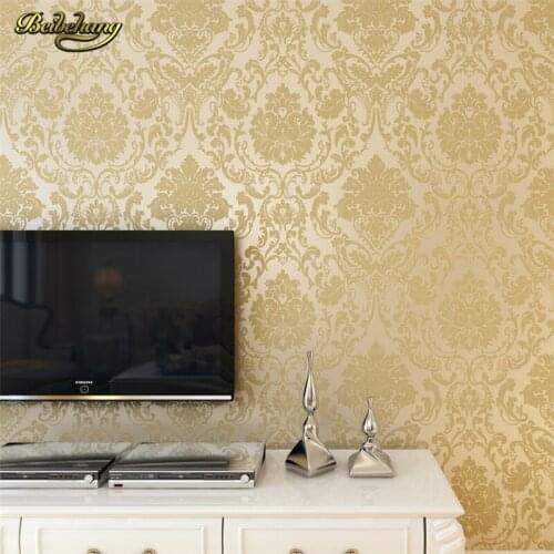 Beibehang French Modern Damask Feature Wallpaper Roll For Living Room Bedroom TV Backdrop papel de parede 3d stereoscopic video