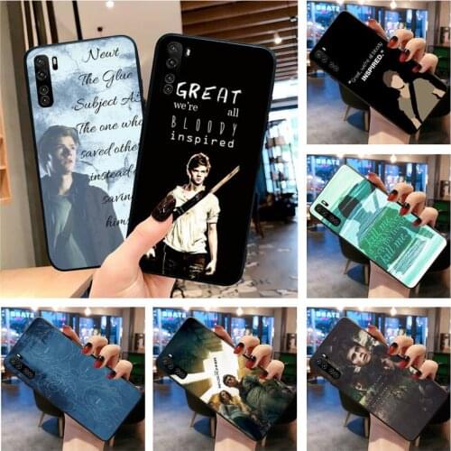 Newt Quotes The Maze Runner Phone Case for Huawei P20 P30 P40 lite E Pro Mate 40 30 20 Pro P Smart 2020 P10