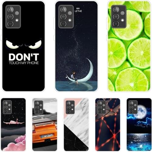 Case For Samsung Galaxy A12 A32 A42 A52 5G Cover TPU Silicone Printed Bumper Soft Case For Samsung A12 A125F A 12 32 52 42 Coque