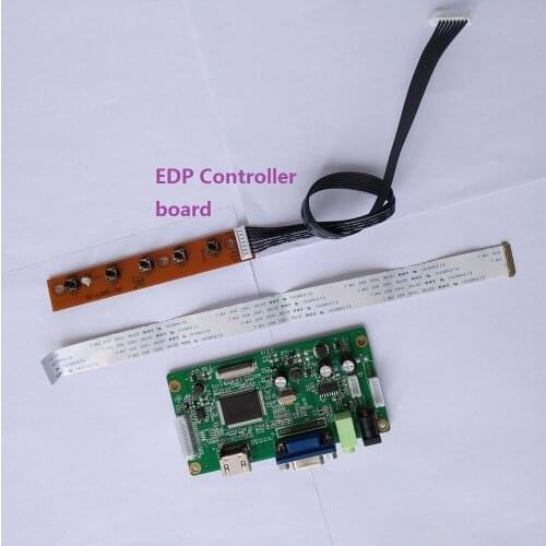 For B156XTN03.3 30Pin Controller board monitor HDMI DIY EDP LED 15.6" 1366X768 SCREEN display KIT VGA LCD DRIVER