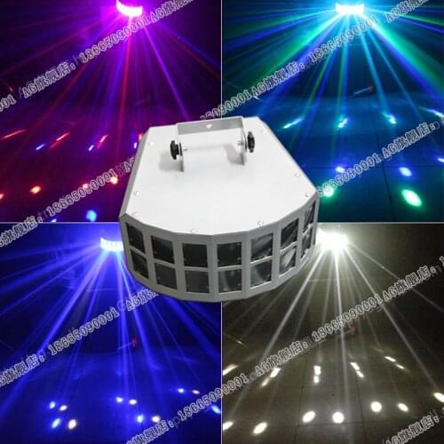 Double-deck Butterfly Lamp LED Double-deck Butterfly Lamp di ba deng KTV Rooms Bar Slow Roll Lamp