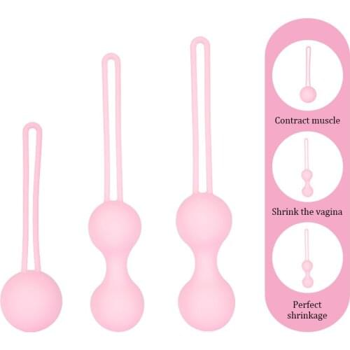 EXVOID Egg Erotic Ben Wa Balls Silicone Vaginal Tighten Exercise Sexy Machine Geisha Ball No Vibrator Smart Kegels Balls