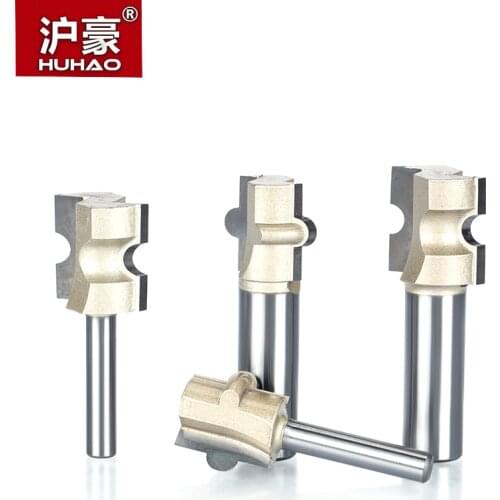 HUHAO 1pc 1/2" Shank Router Bits For Wood Woodworking Tool Semicircle Mortise Stitching Knife Floor T - mortis CNC Cutter