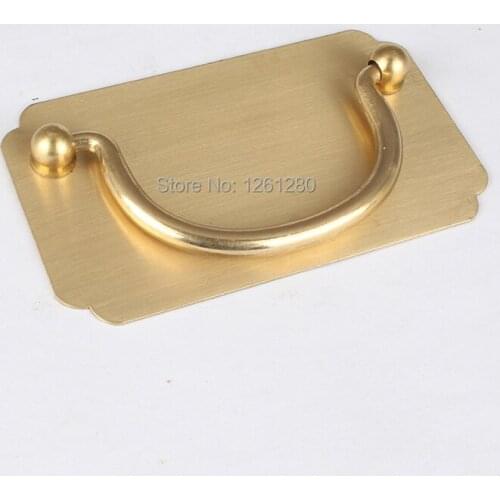 Chinese Antique Drawer Knob Furniture Hardware Classical Wardrobe Cabinet Shoe Door Handle Closet Cone Vintage Pull