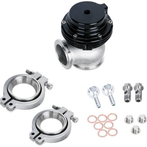 Blow Off Valve Kit, Universal 38mm/1.5inch Car Aluminum Alloy Blow Off Valve Dump Valve with Adapter, Clamps
