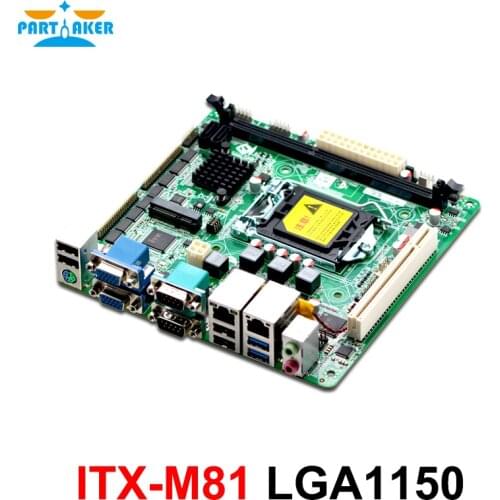Haswell ITX-M81 H81 LGA1150 industrial mainboard Core i3 i5 i7 mini itx motherboard