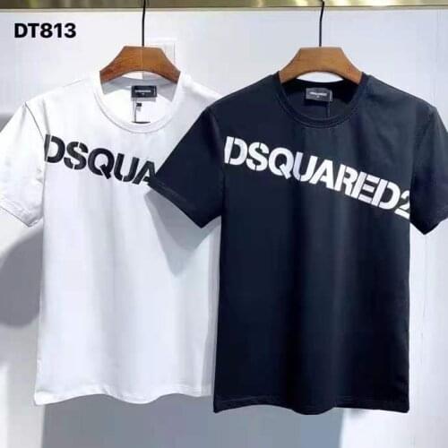 Mens DSQ2 Summer Fashion Short Sleeve T-shirt Streetwear Tops DT813