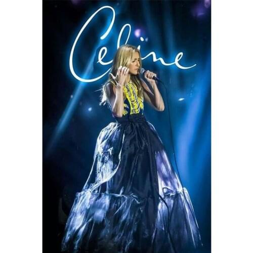 5D DIY Celine Dion Singers Full Diamond Painting Cross Stitch Kits Art High Quality Portrait 3D Paint By Diamonds Home Decor