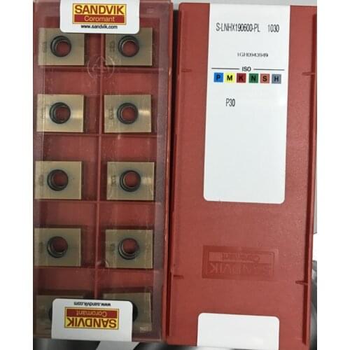 ORIGINAL 10PCS CARBIDE INSERT S-LNHX190600-PL 1030