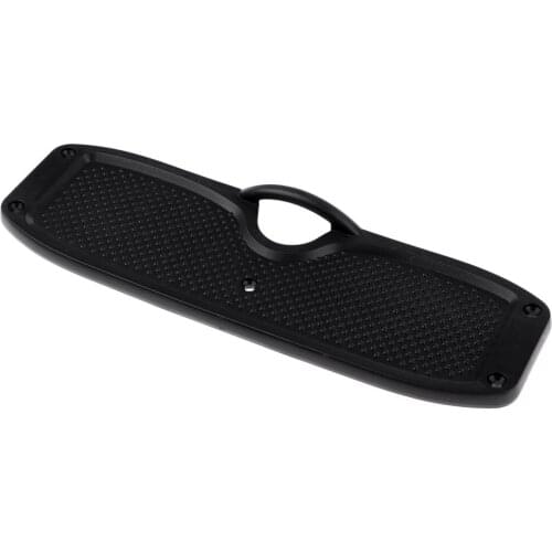 Protable Durable Black Transom Plate Outboard Mounting Engine Bracket for Inflatable Boat Rubber Dingy Yacht Fishing 30 x 9.3cm