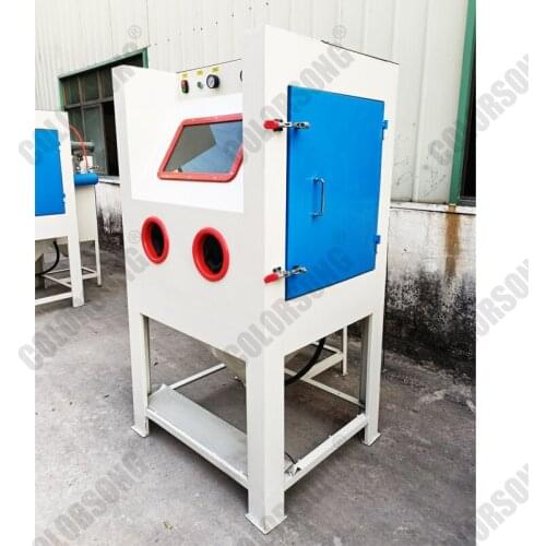 Sand Blasting Machine Customized Manual Dry Sandblasting Cabinet High Quality Grit Blasting Booth CE Sand Blaster For Sale