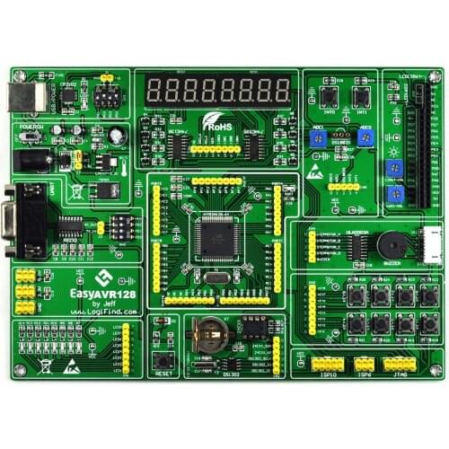 AVR PIC SCM Learning Development Board EasyAVR128 Mega128A