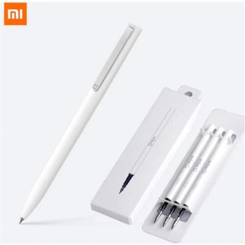 Xiaomi Mijia MI Sign Pens 9.5mm Signing Pens PREMEC Smooth Switzerland Refill MiKuni Japan Ink add Mijia Pens Black Refill