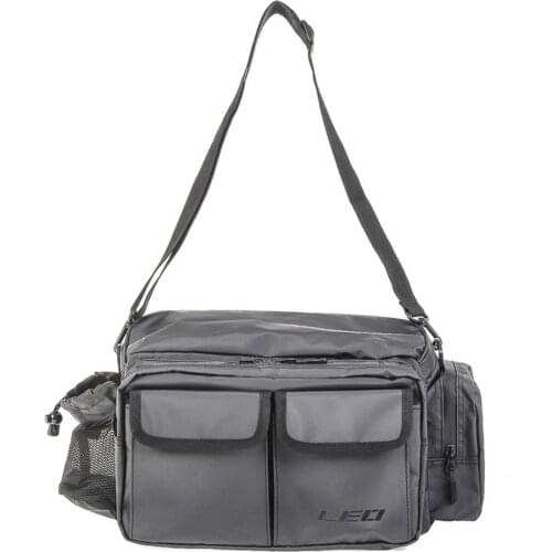 Fishing Tackle Rod Reel Storage Bag EVA Waterproof Cloth Multi Functional Handbag Waist Bags For Outdoor Fishing Hiking Climbing