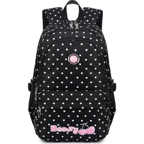 Fashion Sweet Girl School Bag Girls Backpack Kid School Bags Waterproof Nylon Children Backpack Book Bag