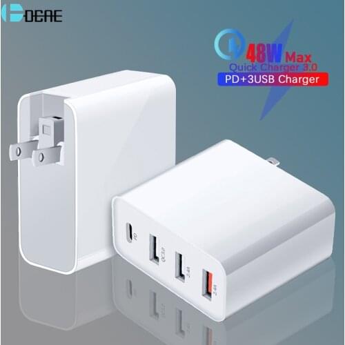 USB C 36W PD Charger Type-C Wall Quick Charge PD 3.0 Fast Charging Plug Adapter for iPhone 12 11 XS XR X 8 MacBook Pro Air iPad