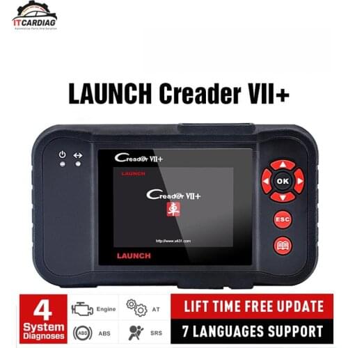 X431 Scanner Launch Creader vii+ Professional CreaderVII+ newest version best price high quality Auto Code reader scanner