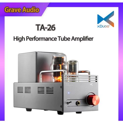 XDUOO TA-26 Headphone Amplifier High Performance Tube Amplifier Adopt 6N8P 6N5P Tube AMP
