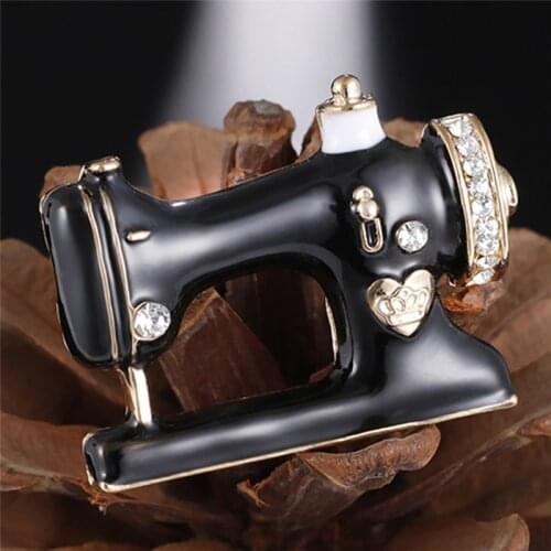 YITING Black Brooches For Clothes