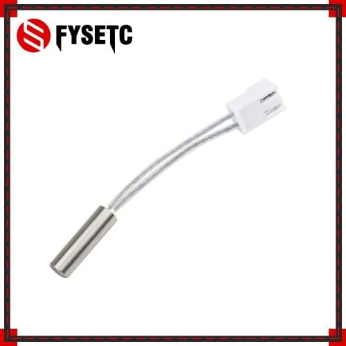 Heating rod (24V, 64W, size φ6X20mm, terminal VH3.96, 2PIN, male shell, cable length with terminal 50mm)