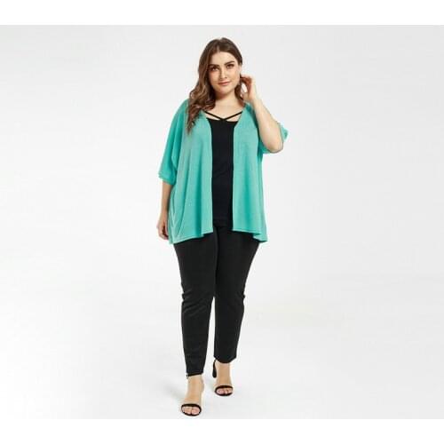 2021 Oversize Womens Sweaters Summer Vintage Cardigan Thin Sweater Knitted Plus Size Women Cardigan Knit Button Loose Maxi Tops