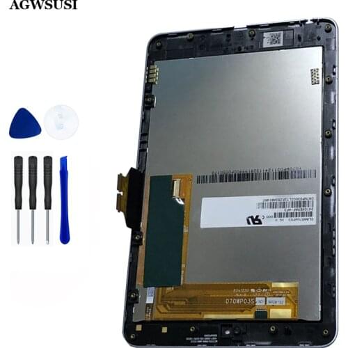 For ASUS Google Nexus 7 ME370T ME370 ME370TG 1st Gen 2012 LCD Display Screen Touch Screen Digitizer Assembly with Frame 3G Wifi