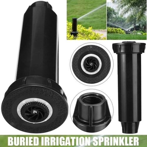 1pc 360 Degree Telescopic Buried Irrigation Sprinkler Automatic Nozzle for Garden Park Villas Lawn Watering Accessories