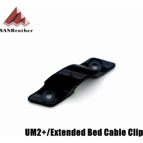 1PCS UM2+ + UM2 Extended 3D Printer Heated Bed Cable Clip Molding Plastics