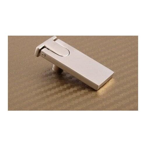 10PCS Single hole Cabinet Invisible Modern Handle Wardrobe Drawer