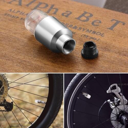 2Pcs Neon Lights Tyre Wheel US Valve Cap Light LED Flash Car Tire Valve Caps Air Cover Tire Rim Valve Wheel Stem Cap Bike Light