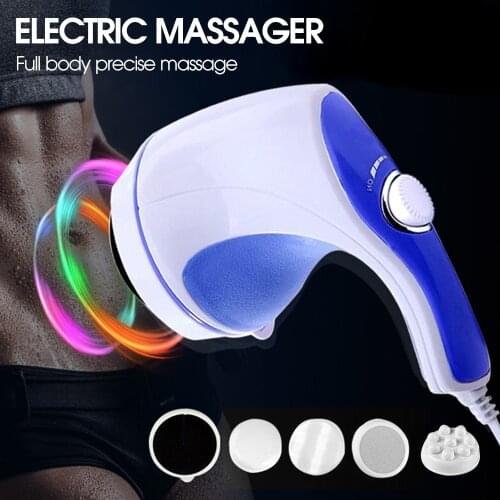 4 in 1 Electric Full-body Slimming Massager Professional 3D Massage Roller Vibrating Relax Reduce Fat Weight Loss Beauty Machine