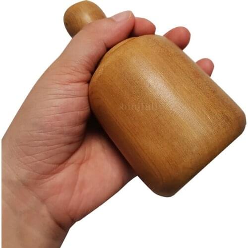 Fragrant Wood 1Pcs Cups Therapy Body Cupping Massage Set Acupuncture Vacuum Stress Relief Health Care