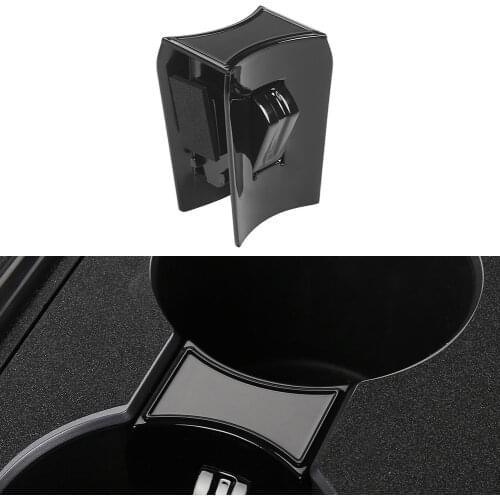 Console Water Cup Slot Slip Limit Clip Car Interior Auto Cup Holder Accessories for Tesla Model 3 2021 Cup Holder Limiter