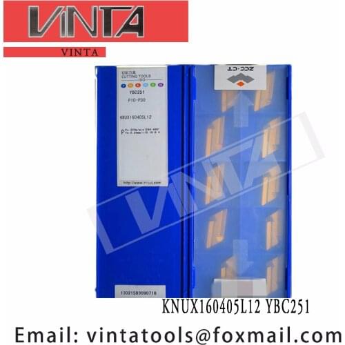 Free shipping high quality 10pcs/lots YBC251 YBC151 YBM251 KNUX160405L12 cnc carbide turning inserts