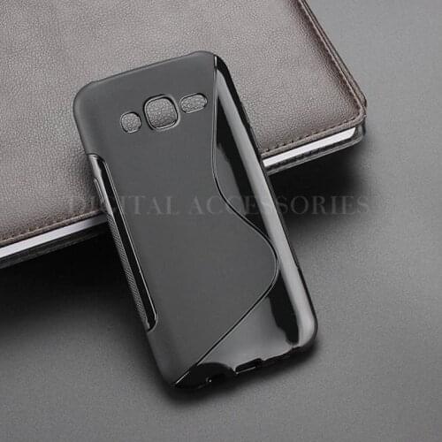 8 Color S-Line Anti Skidding Gel TPU Slim Soft Case Back Cover For Samsung Galaxy J5 J500 J500F 5.0 Phone Rubber silicone Bag