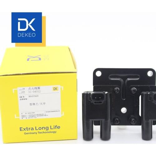 DEKEO Ignition Coils For CHEVROLET DAEWOO Lacetti Hatchback Estate Saloon J200 Nubira Estate Saloon 96453420