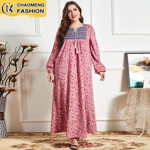 Eid Dubai Abaya Elegant Fashion Plus Size Hijab Dress Turkey Kaftan Islam Clothing Muslim For Women Vestidos Arabic Maxi Robe