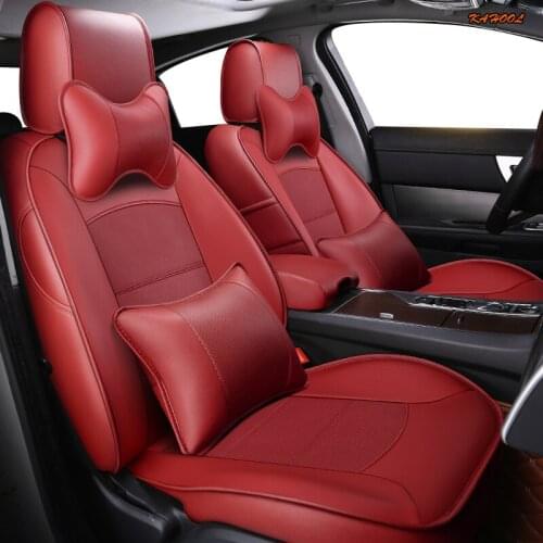 KAHOOL Custom Leather car seat cover For MAZDA ATENZA 6 CX-7 CX-4 CX-5 Axela MAZDA 3 8 2 5 CX-9 CX-3 Automobiles Seat Covers