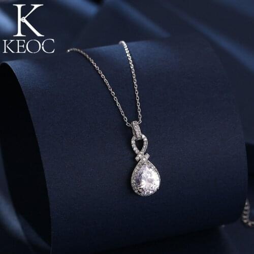 Keoc 2021 Fashion Women 8 Words Drop Pingente Necklaces Aesthetic Bridesmaid Birthday Gift Lightning Offers Sale Y2k Jewelry