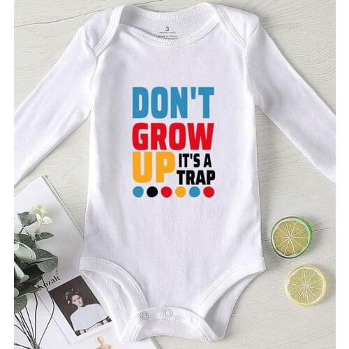 Newborn Shower Gifts Romper for Toddler Print Grow Up Children Jumpsuits Infant Girl Fall Clothes New Born Baby Items