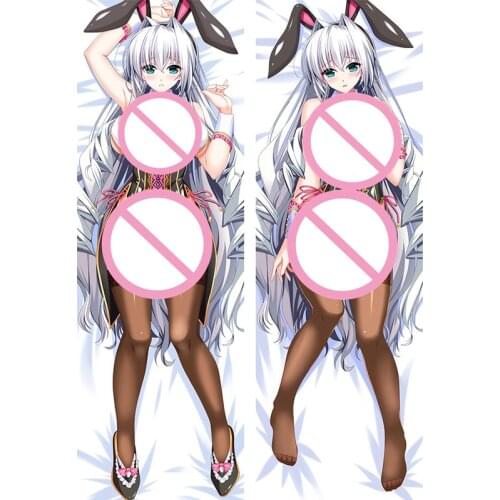 MMF galgame Unionism Quartet sexy Silveria Leodiehl Toujou Amane & Arcelias Pendragon pillow cover body Pillowcase Dakimakura