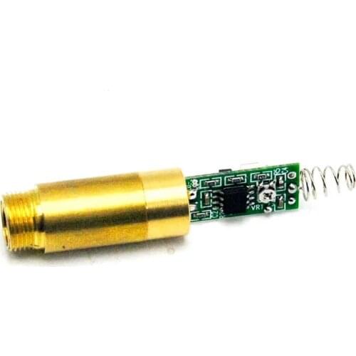 INDUSTRIAL 532nm 10mW Green Laser DOT Module Diode w Driver 3.7V