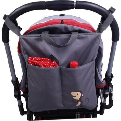 Diaper Bag Baby Stroller Storage Bag Basket Travel Stroller Organizer Baby Changing Baby Stroller Accessories Hang Bag Mami Bag