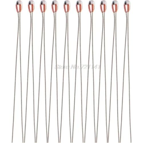 10pcs 3D Printer 100K ohm NTC 3950 1% Thermistors 1.8mm Temperature Sensor MAR20 Dropship