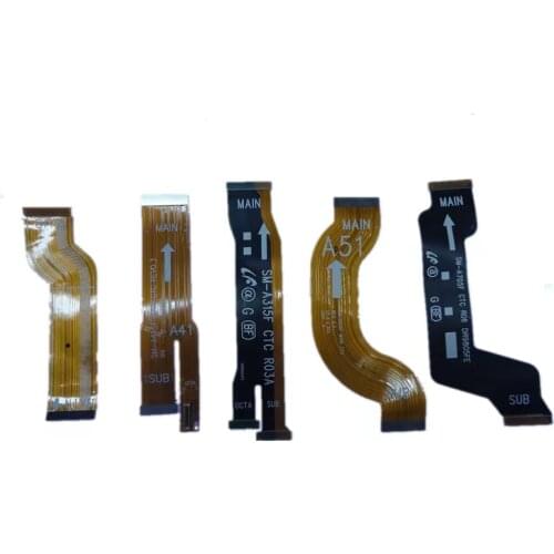 10PCS For Samsung Galaxy A21 A31 A41 A51 A71 A21S M21 M31 M31S M51 A32 A42 A52 Main board mainboard Conect USB Board flex cable