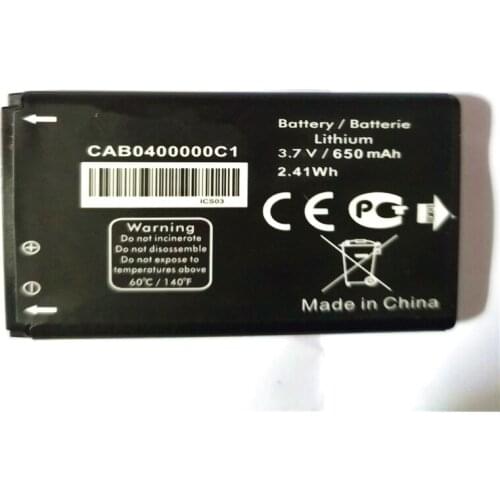 CAB22B0000C1/ CAB0400000C1 battery For ALCATEL OT-2010 OT-2010D OT-2010X OT-2012D OT-356 OT-665X MO04 with stander