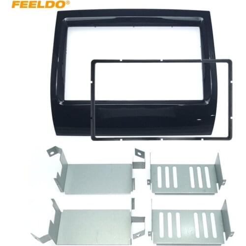 FEELDO Car Radio DVD Dash Mount Kit Adapter Trim Facia Frame Dashboard For FIAT Ducato For Citroen Jumper For Peugeot Boxer