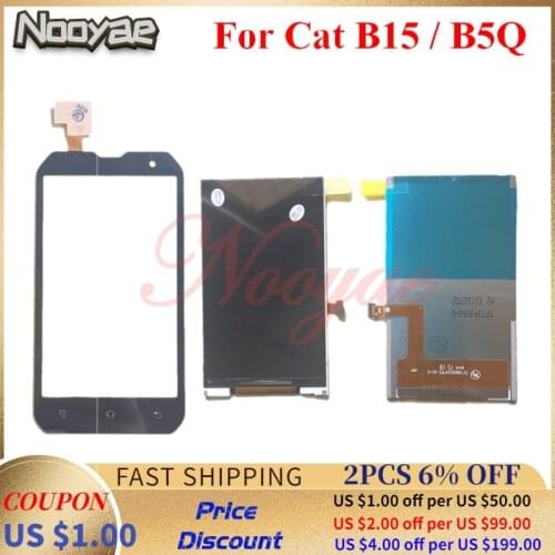 Black Touch Screen Sensor Glass Panel For Caterpillar Cat B15 B15Q LCD Display Screen Replacement Parts + tracking