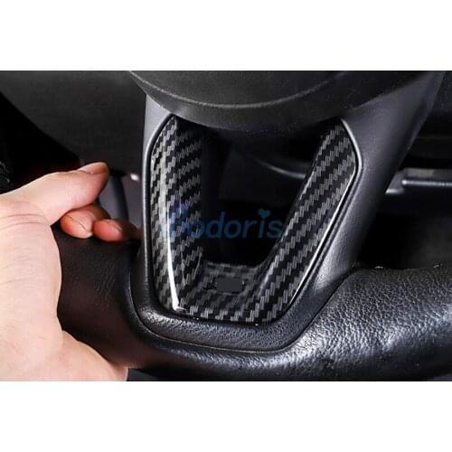 For Mazda 3 6 CX3 CX-3 CX-5 CX5 CX3 CX9 Axela ATENZA 2017 2018 2019 Red Steering Wheel Decorative Strips Cover Trim Stickers